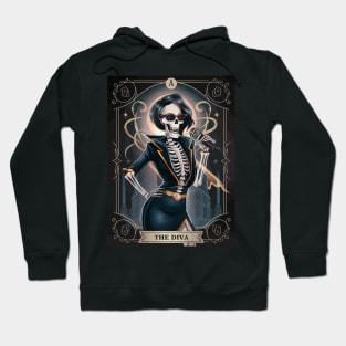 Funny Tarot Card : The Diva Hoodie